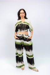 Olive Tie-Dye Set