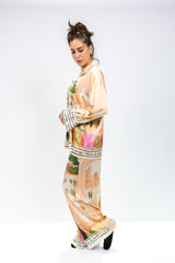 Peach Riviera Printed Co-Ord Set