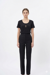 Keyhole Charm Tee