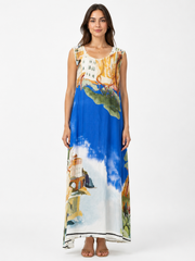 Azure Escape Maxi Dress