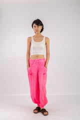 Straight linen Pants
