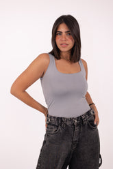 Basic Top-Grey