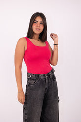 Basic Top-Fuchsia