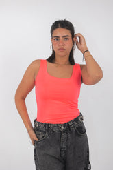 Basic Top-Hot Pink
