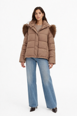 Mocha Puff Jacket
