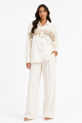 Fringed Coin Shirt