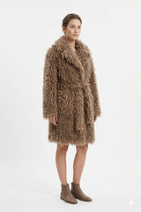 Teddy Belted Coat