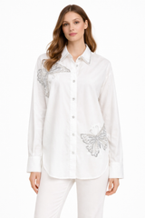 Silver Flutter Shirt