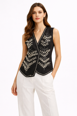 Bliss Vest In White