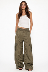 Olive Cargo Pants