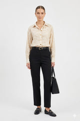 Studded Cream Shirt