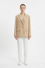 Sand Stripe Blazer