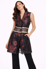 Ruby Noir Vest