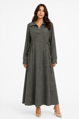 Charcoal Maxi Dress