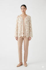 Crochet Lace Cardigan