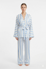 Striped Satin Set