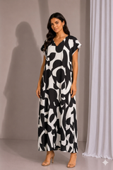 Mono Flow Dress