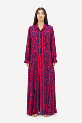Berry Shirt Dress