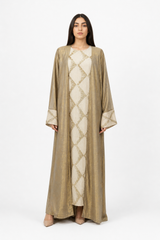 Diamond Embroidered Bisht Set