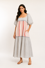 Riviera Stripe Maxi Dress