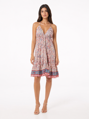 Paisley Halter Dress