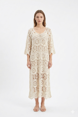 Crochet Maxi Dress