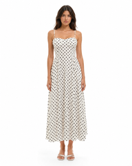 Dottie Polka Dot Midi Dress