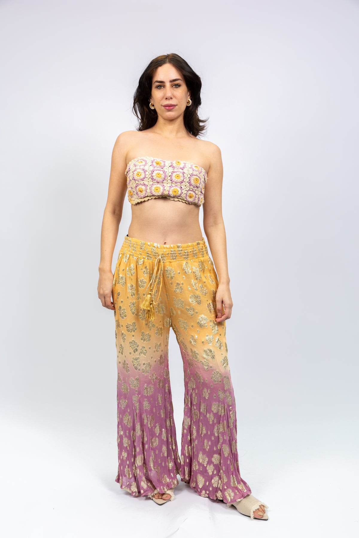 Sunset Bloom Crochet Set