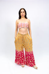 Golden Fuchsia Crochet Set