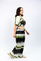 Olive Tie-Dye  Set