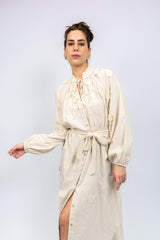 Belted Maxi Dress