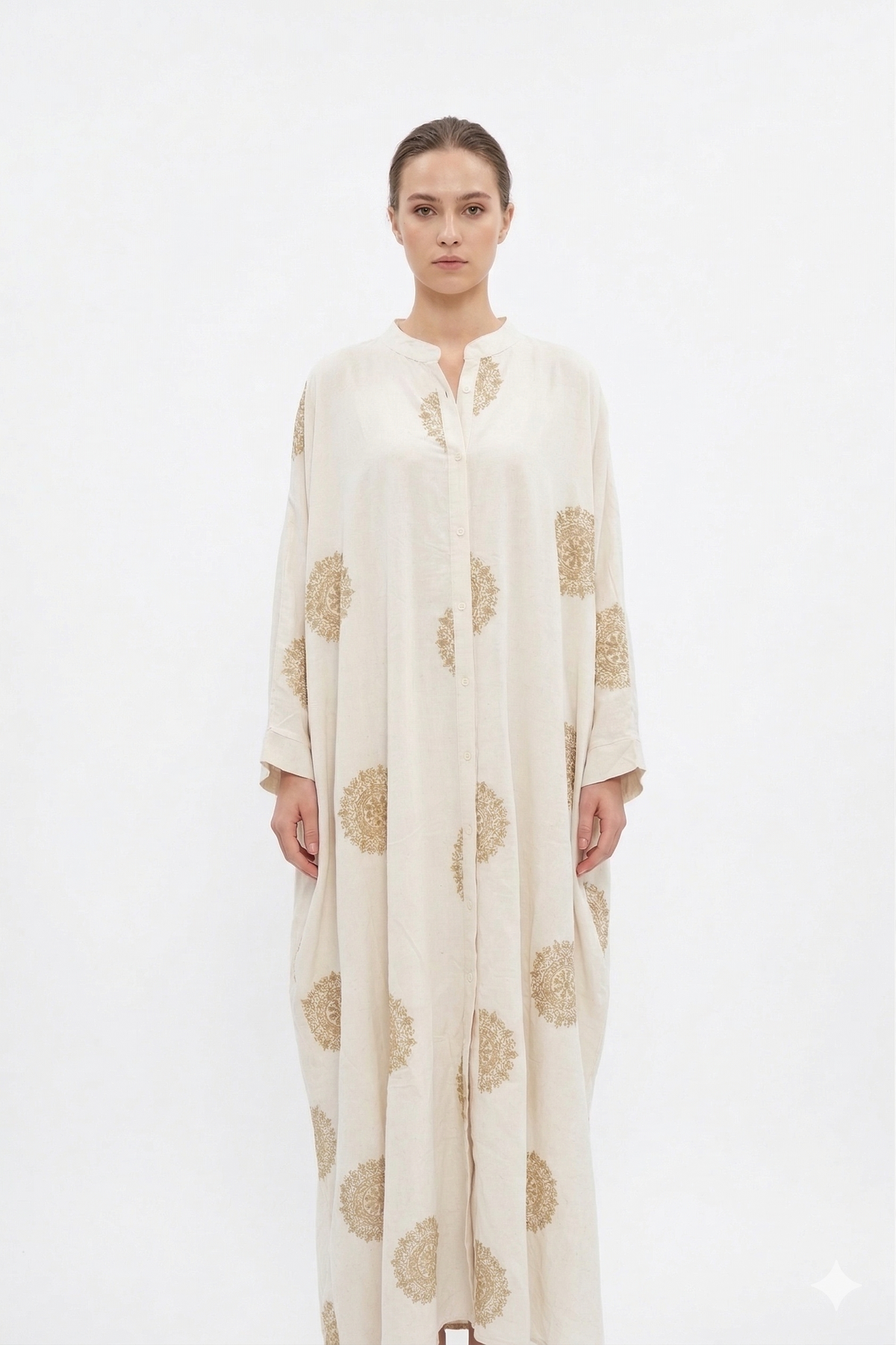 Ivory Mandala Dress