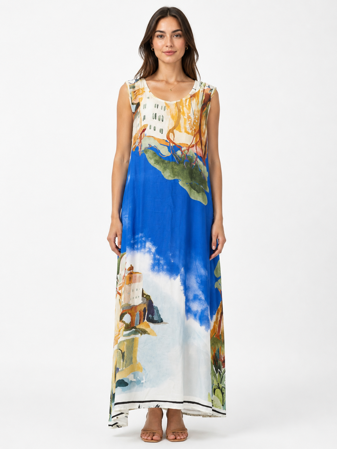 Azure Escape Maxi Dress