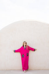 Glimmer Dress_Hot Pink