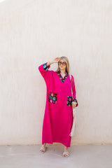 Glimmer Dress_Hot Pink