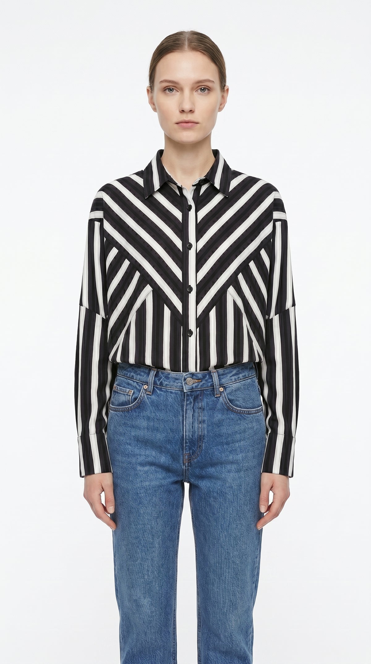 Monochrome Stripe Shirt
