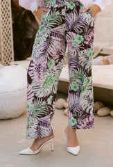 Opal Trousers- floral pants