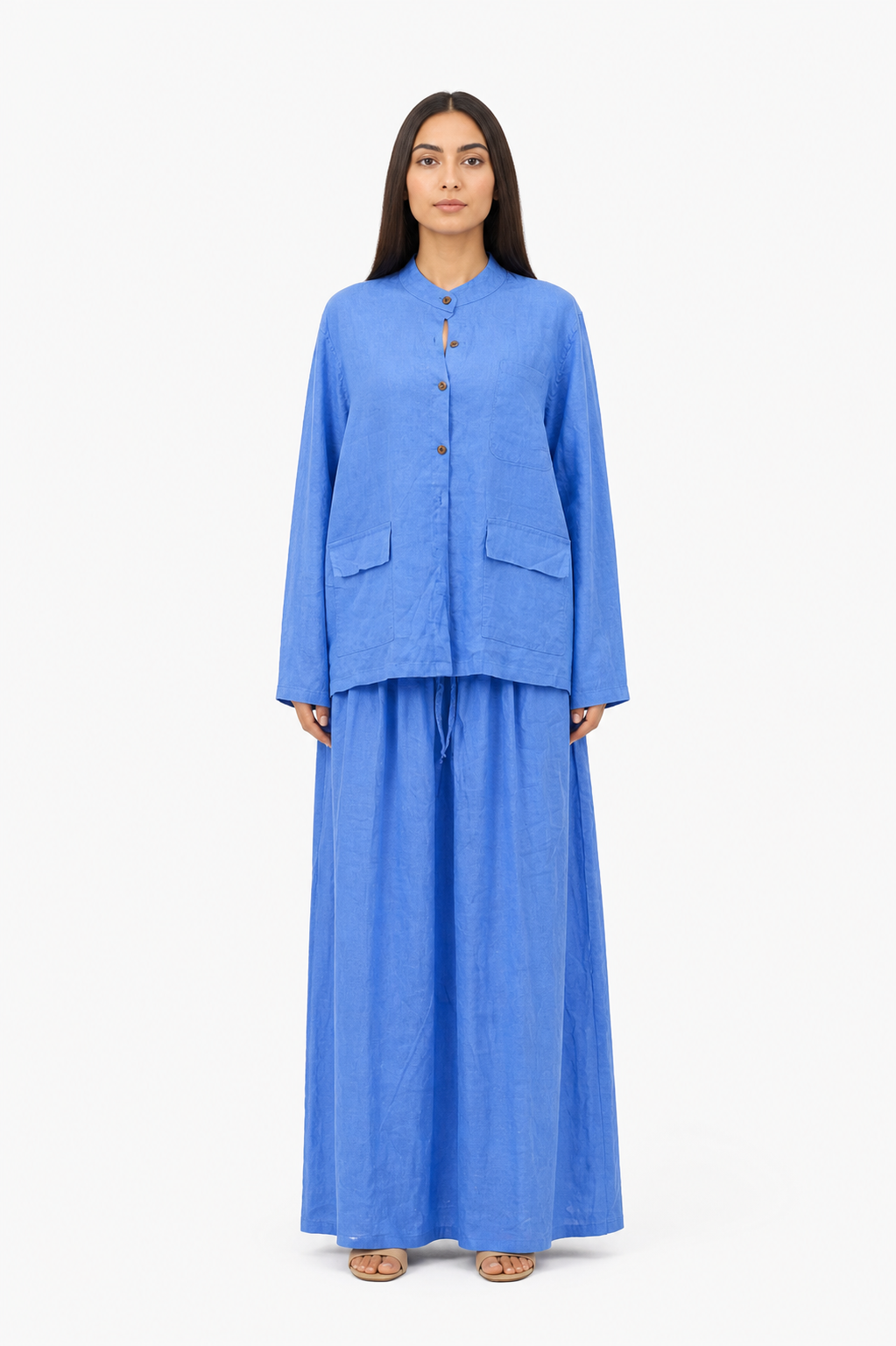 Azure Linen Utility Set
