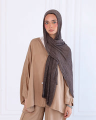 ladies'scarf-Ruffled linen_Shash