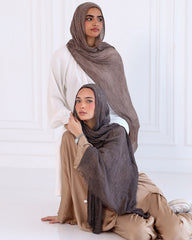 ladies'scarf-Ruffled linen_Shash