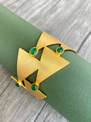 green edge bracelet