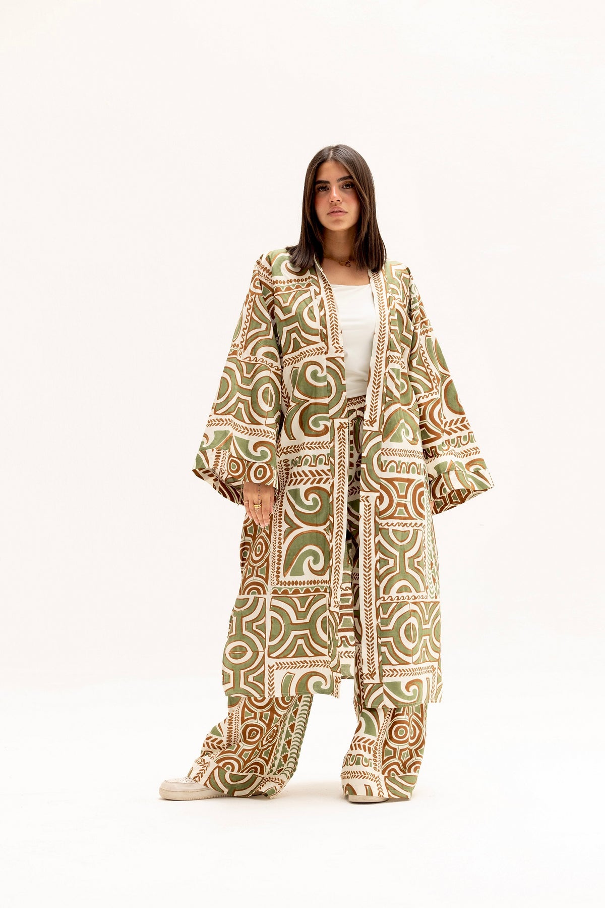 Safy nadim-Earthy Tribal Elegance_Olive