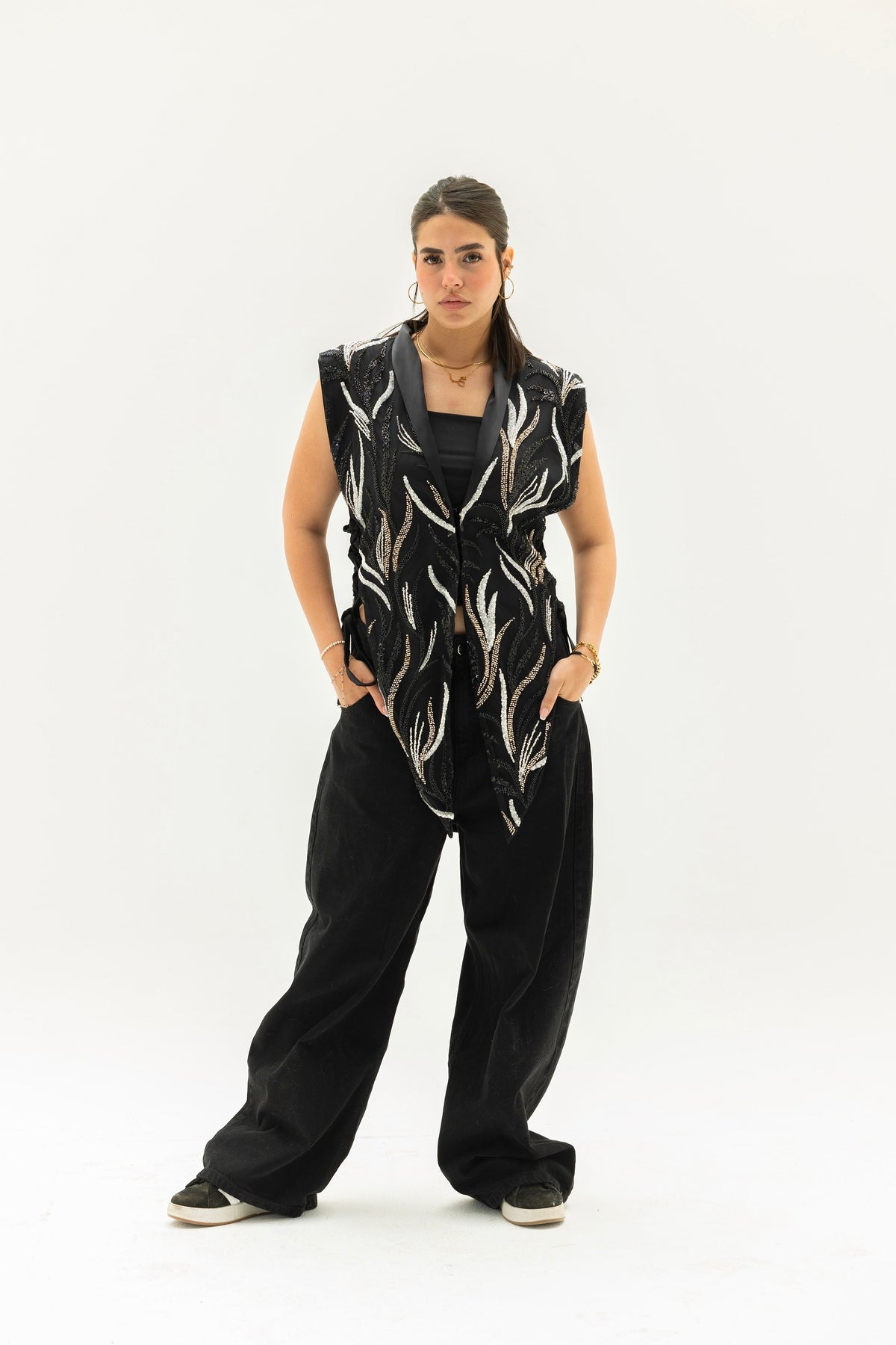 Safy nadim-Ghamam Noir_Black