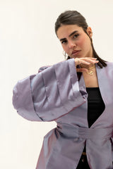 Safy nadim-Classic Mist Jacket_Gray