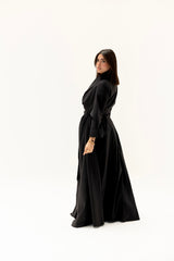 Safy nadim-Royal Drape_Black