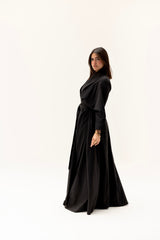 Safy nadim-Royal Drape_Black