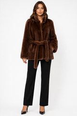 Espresso Fur Jacket