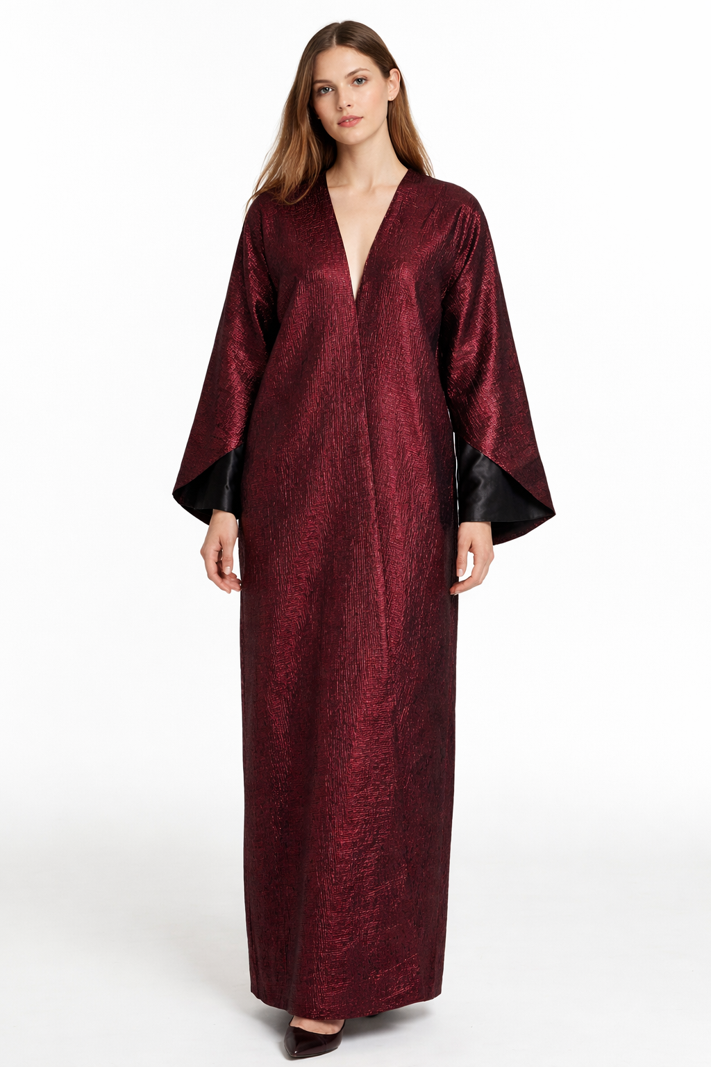 Crimson Glow Kaftan