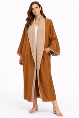 Cinnamon Flow Abaya