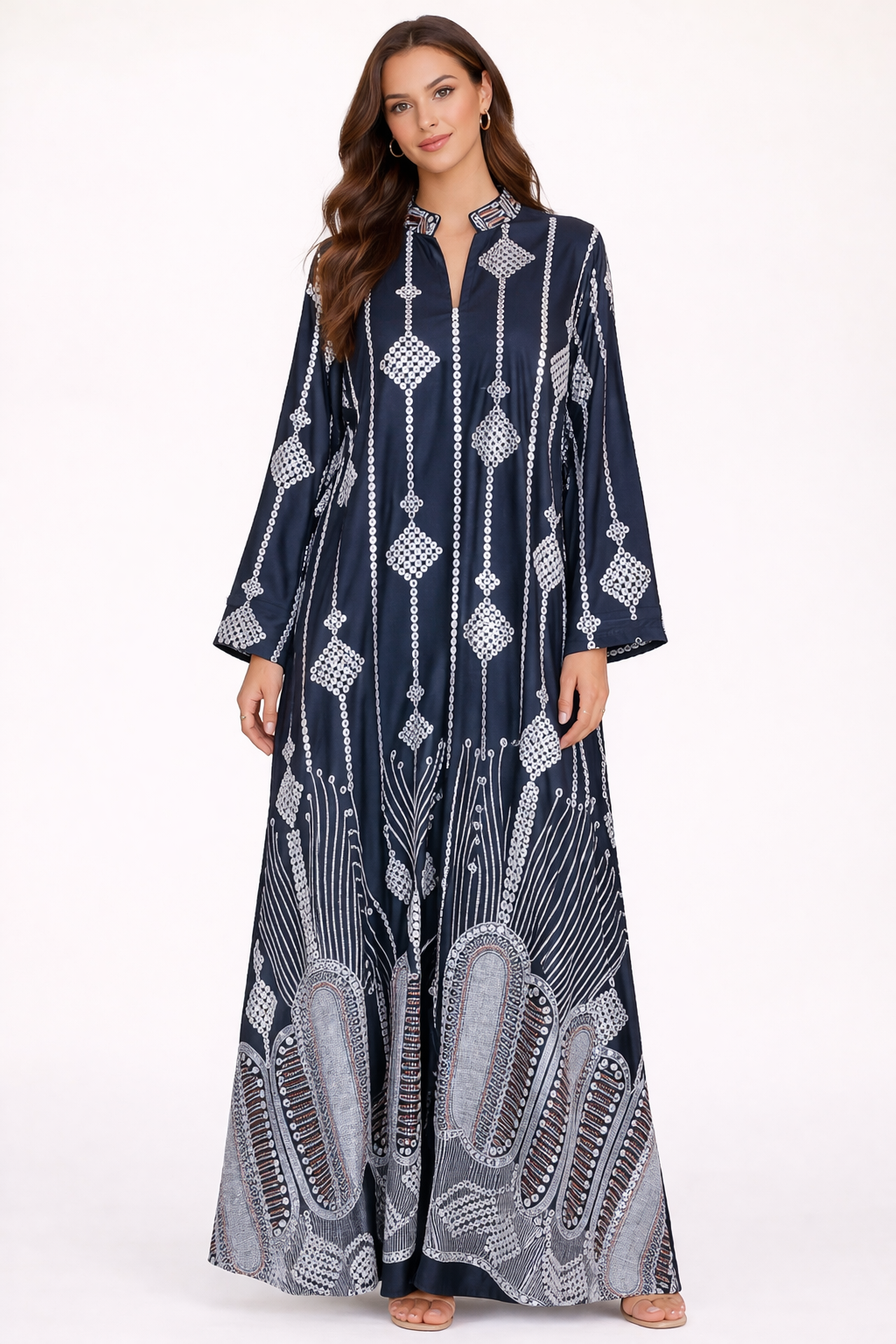 Printed Maxi Dress